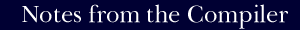 Notes from the Compiler