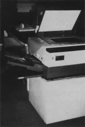 Photograph of photocopy machine