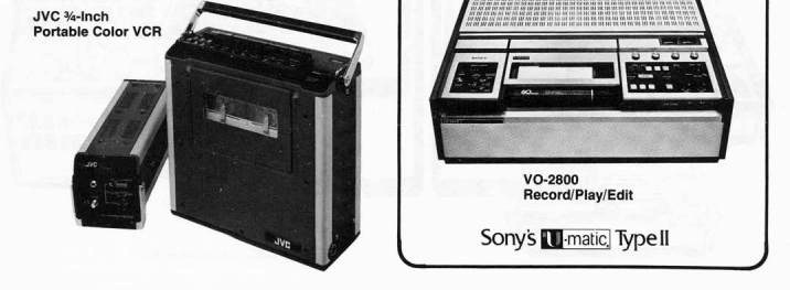 1970 jvc vhs video recorder system