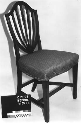 Chair prior to treatment